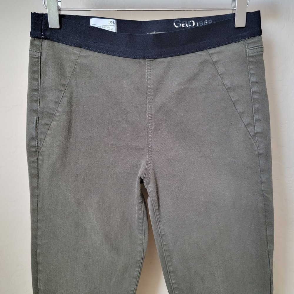 GAP 1969 Resolution Pull On Green Legging - Picture 3 of 14